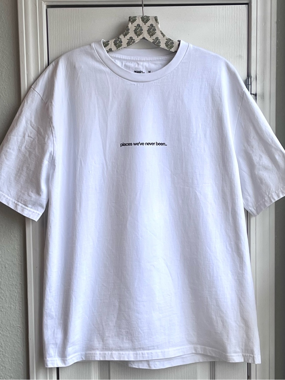 Official Fred Again “places we’ve never been..” 2024 Tour T-Shirt White Medium